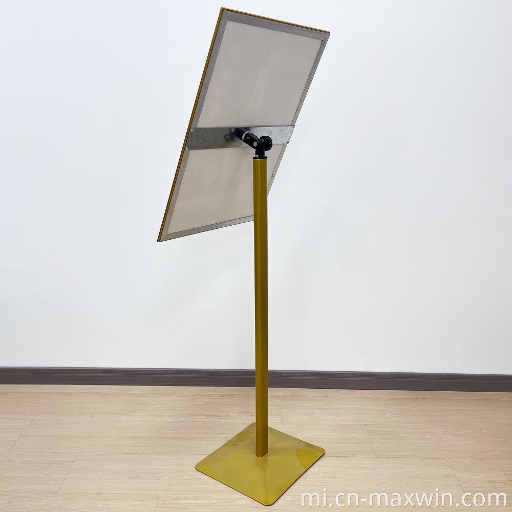 Ko nga whakaaturanga whakaaturanga whakaatu e tu ana Poster Display Stands Sign Stand